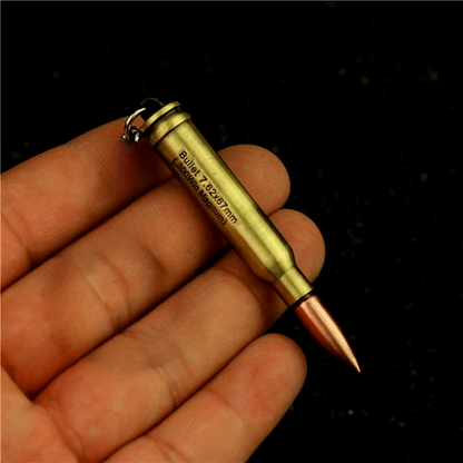 PUBG 98K Sniper Bullet Necklace - Rust-Resistant Titanium Steel for Durability and Style - Xylostar