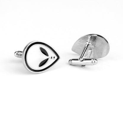 Cuff-daddy Alien Boutons De Manchette Anime Movie Alien Cufflinks - Zinc Alloy French-style Buttons - Xylostar