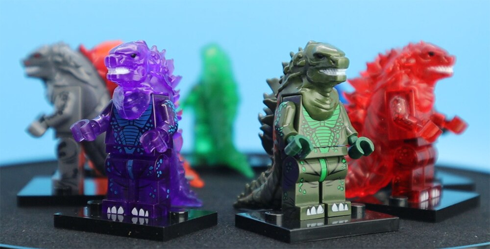 Godzilla LEGO Set - 9 PCS Godzilla Set with Display Boxes Gift by Xylostar