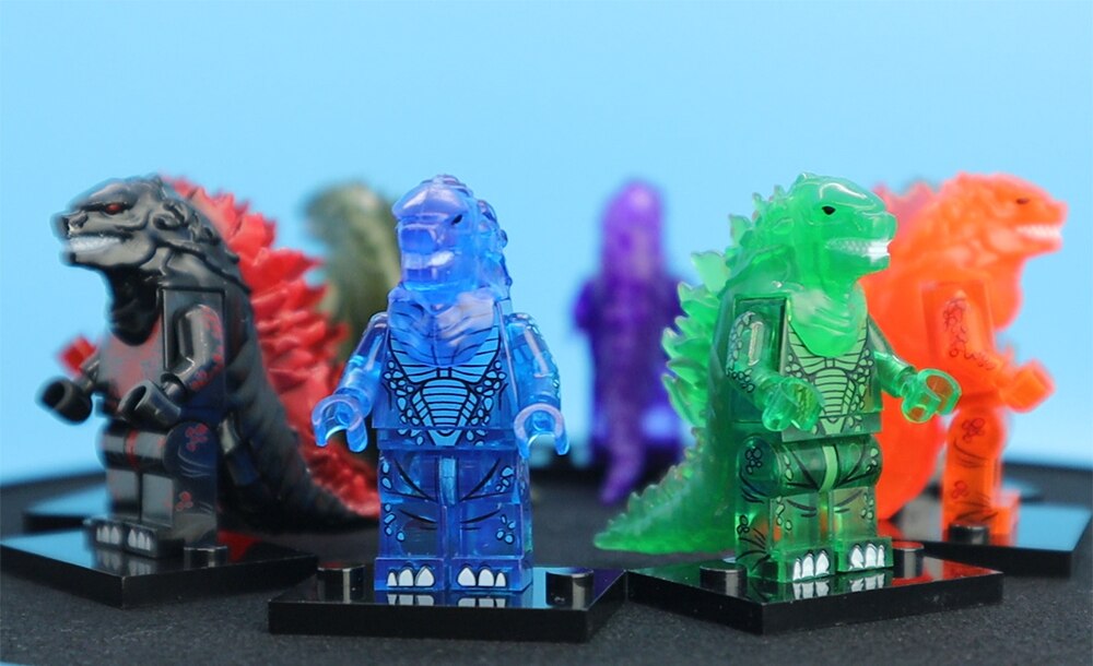 Godzilla LEGO Set - 9 PCS Godzilla Set with Display Boxes Gift by Xylostar