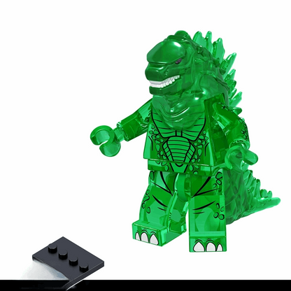 Godzilla Transparent - Jade With Display Box by Xylostar