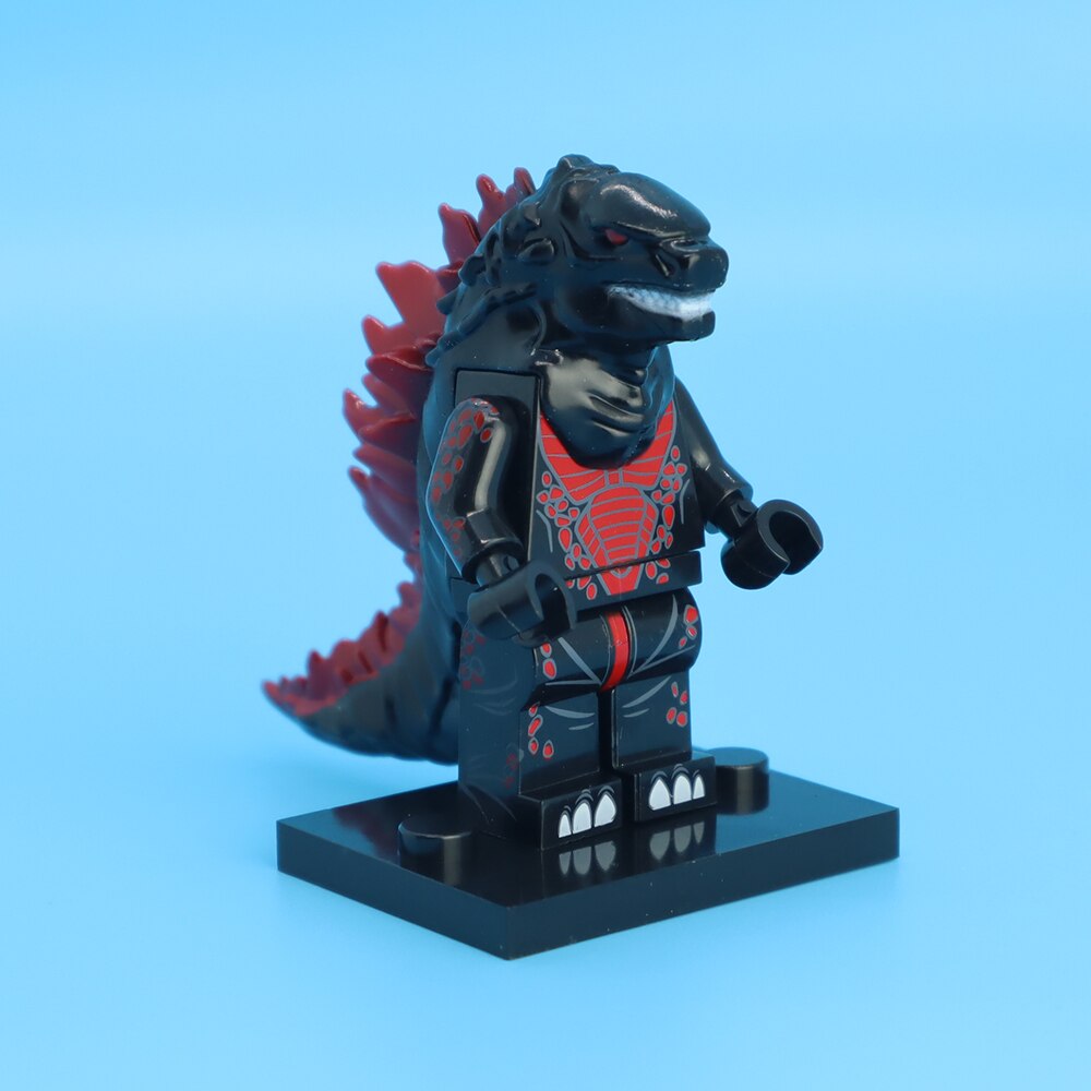 Godzilla Lego Set - 4 PCS Godzilla Set With Display Boxes Gift Set