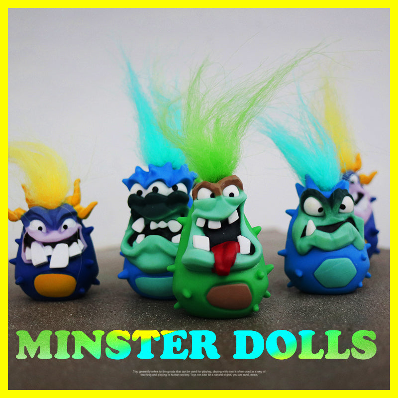 XylostarRare: Monster Dolls 2.56-inch Can Use as Pen ToppersMonster Dolls 2