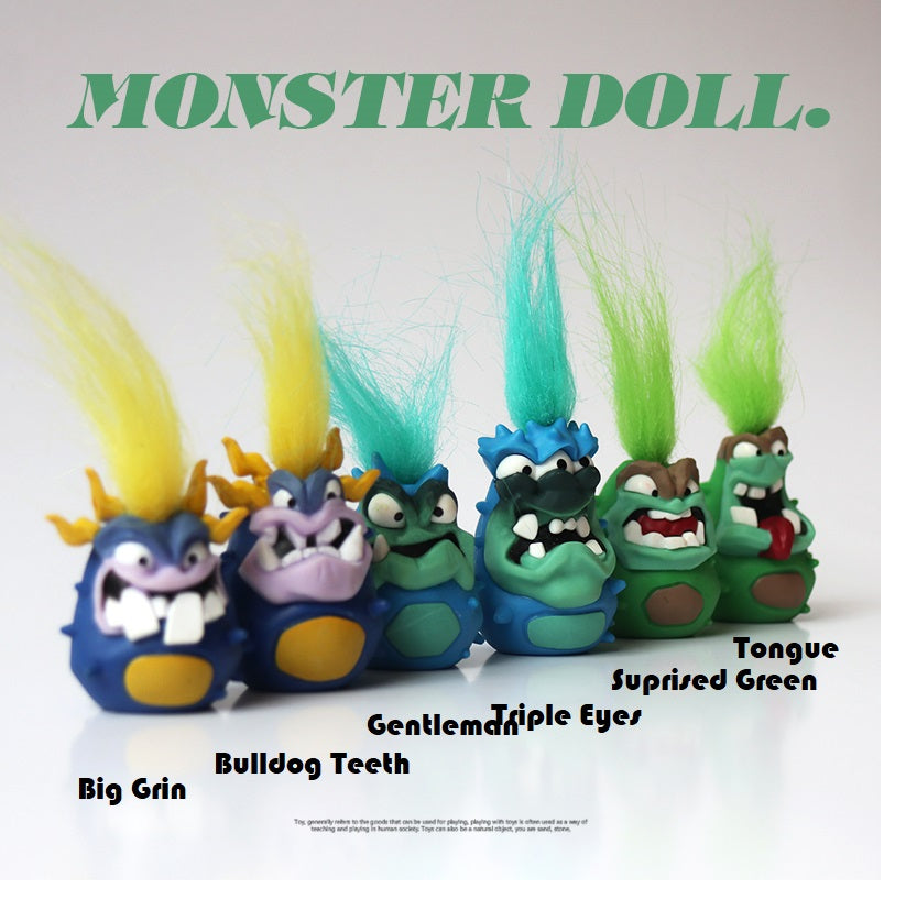 XylostarRare: Monster Dolls 2.56-inch Can Use as Pen ToppersMonster Dolls 2