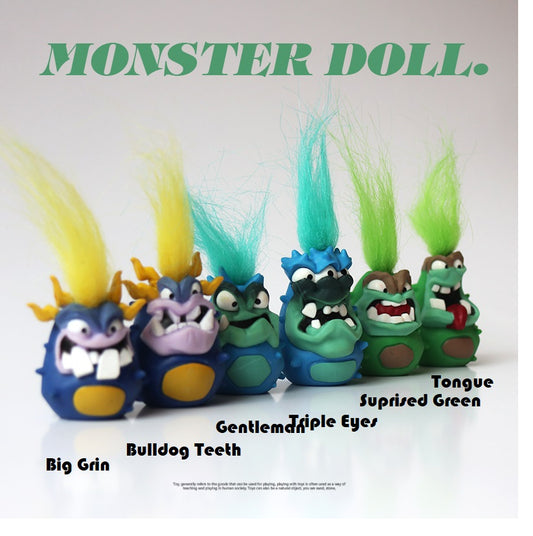 XylostarRare: Monster Dolls 2.56-inch Can Use as Pen ToppersMonster Dolls 2