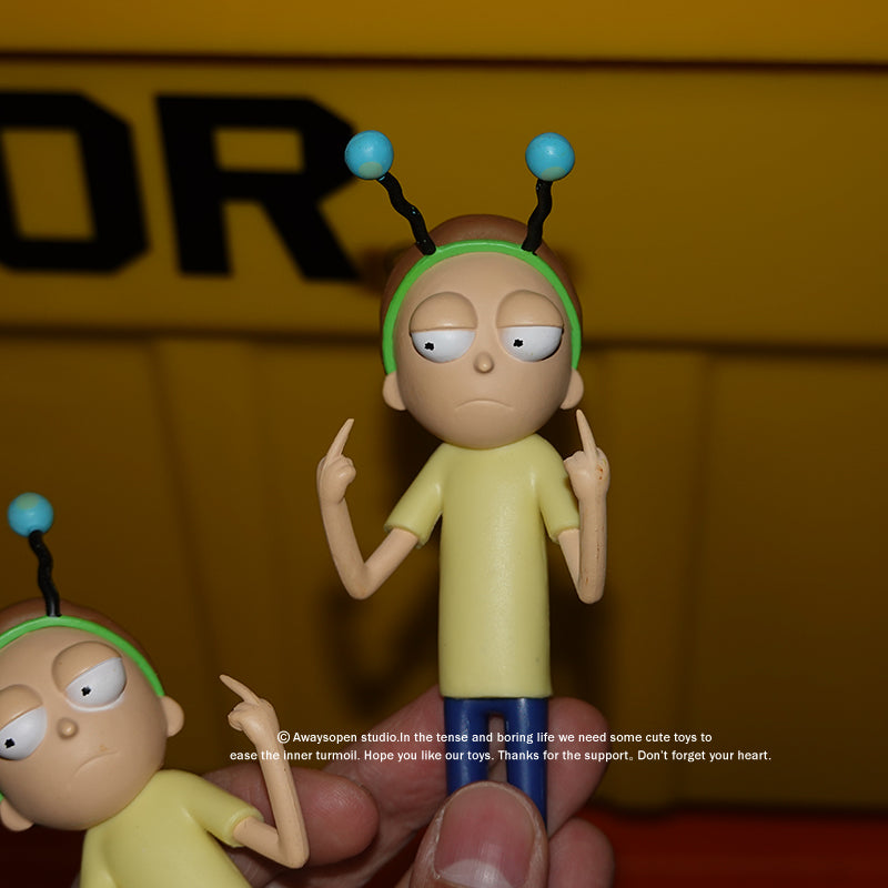 XylostarRARE! Rick & Morty "Peace Among Worlds" Morty Explicit Figurine Morty'Worlds" Morty Explicit Figurine Morty'