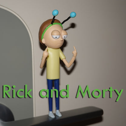 XylostarRARE! Rick & Morty "Peace Among Worlds" Morty Explicit Figurine Morty'Worlds" Morty Explicit Figurine Morty'