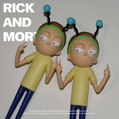 RARE! Rick & Morty "Peace Among Worlds" Morty Explicit Figurine Morty's Figurines 4-inch - Xylostar