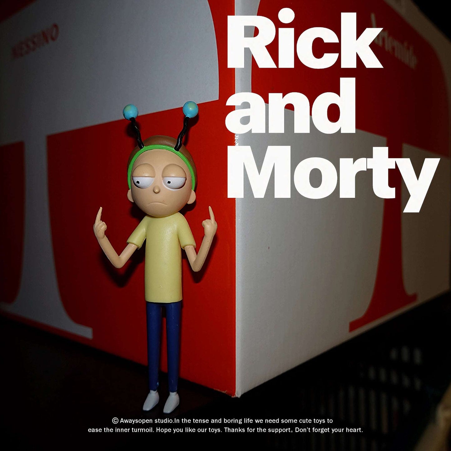 RARE! Rick & Morty "Peace Among Worlds" Morty Explicit Figurine Morty's Figurines 4-inch - Xylostar