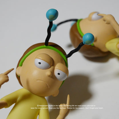 XylostarRARE! Rick & Morty "Peace Among Worlds" Morty Explicit Figurine Morty'Worlds" Morty Explicit Figurine Morty'