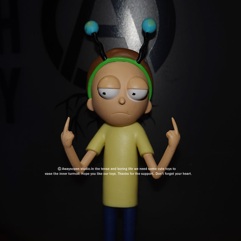 XylostarRARE! Rick & Morty "Peace Among Worlds" Morty Explicit Figurine Morty'Worlds" Morty Explicit Figurine Morty'