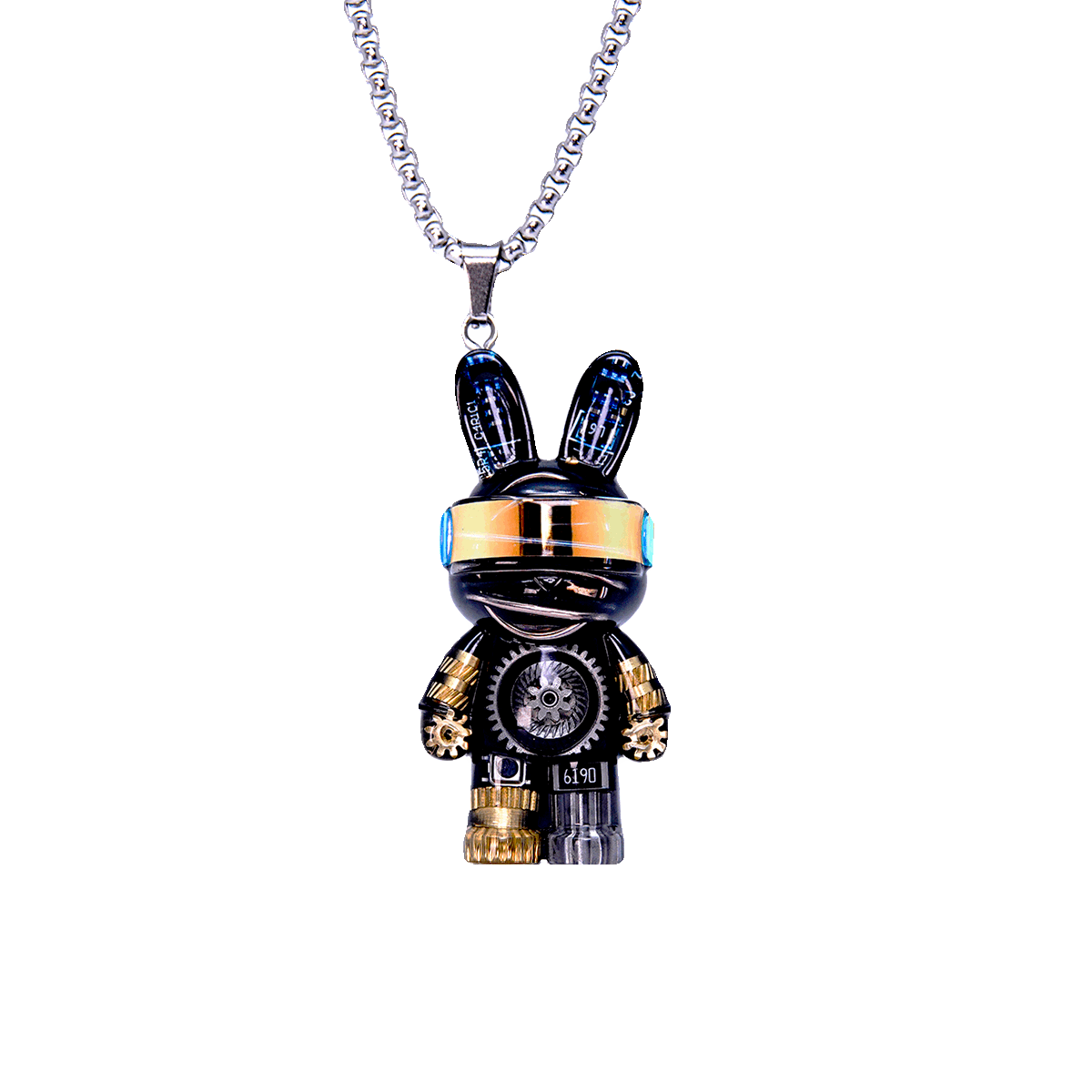 Cyberpunk Necklace - Cool Laser Rabbit - Xylostar