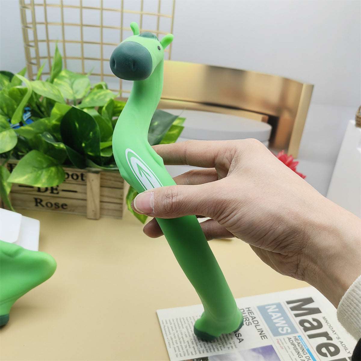 XylostarSandy Squeeze Toys: Green Horse Stress ReliefGreen Horse Stress Relief