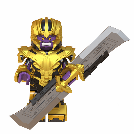 Thanos Avengers Minifigure With Box - Xylostar